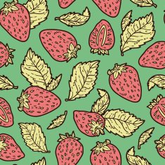 cute strawberry pattern