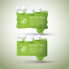 Eco Speech Bubbles