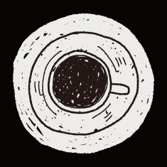 Coffee Cup Doodle N34
