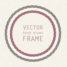 Hand drawn frame N28
