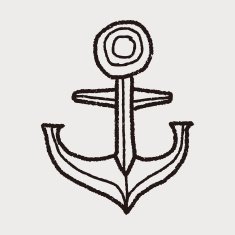 Anchor doodle N34
