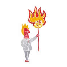 Cartoon Devil N93