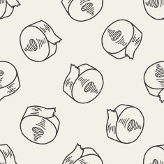 tape doodle seamless pattern background N8