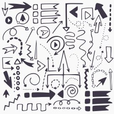 Hand Drawn Arrows N23