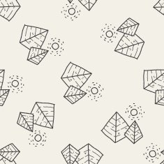 Doodle pyramid seamless pattern background N6