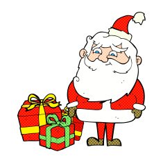 Cartoon Santa Claus N497