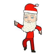 Cartoon Santa Claus N498