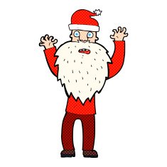 Cartoon Santa Claus N499