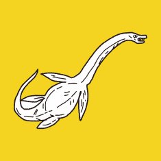 dinosaur doodle N104