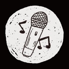 doodle microphone N79