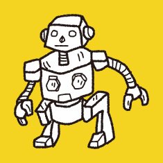 robot doodle N744