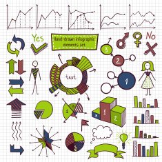 Infographic elements set