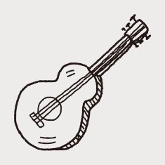 Doodle Guitar N19