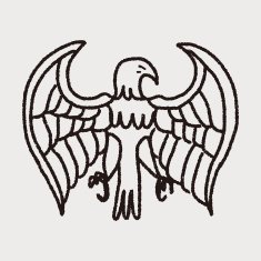 eagle doodle N15