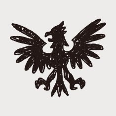 eagle doodle N16