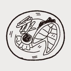 fish food doodle N18