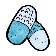 cartoon medical pills N30