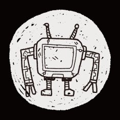 robot doodle N751