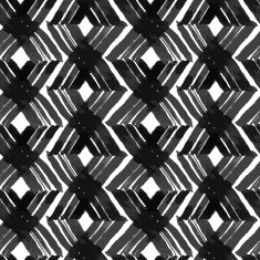 Seamless brush pen hand drawn doodle pattern Vector background N34