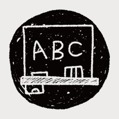 doodle blackboard N16