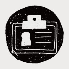 doodle id card N25