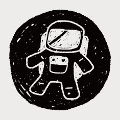 Doodle Astronaut N6