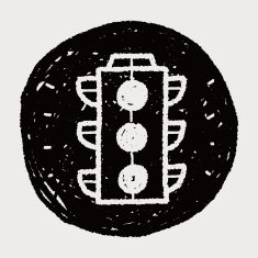 doodle traffic lights N12