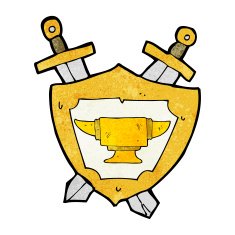cartoon blacksmith anvil heraldry symbol N4