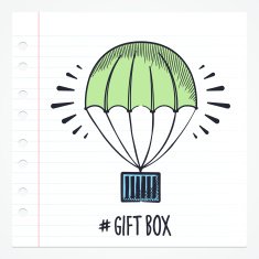 Doodle Gift Parachute