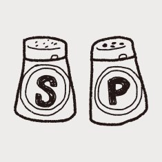 salt pepper doodle N35