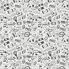 computers connect web - seamless background