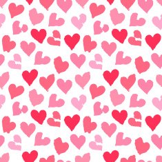 Seamless pattern with hearts N29