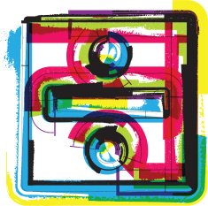 Colorful Grunge Symbol N37