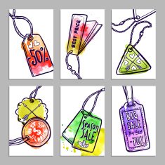 Tag Banner Set