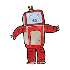 Cartoon Robot N460