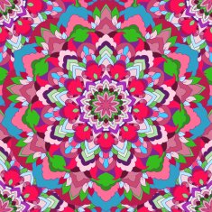 bright hand-drawing ornamental floral abstract seamless background with many details N8