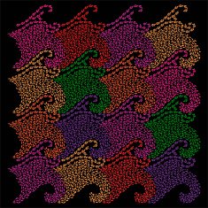 Abstract colorful pattern N2