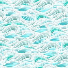 Seamless pattern of waves N2