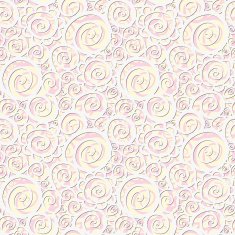Seamless abstract curly wave pattern N10