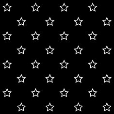 White star on dark sky background Vector EPS10