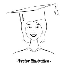Smiling student