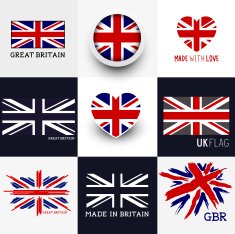 Vector Union Jack Collection