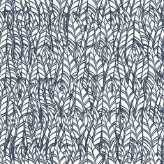 Seamless feather pattern Vector illustration N2