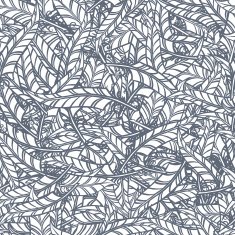 Seamless feather pattern Vector illustration N4