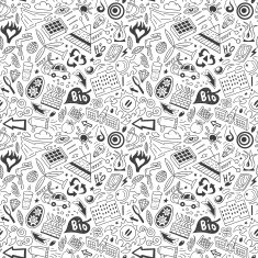 Ecology - seamless background
