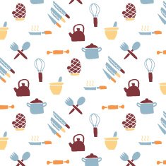 Kitchen Icon pattern