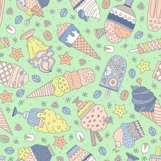 ice cream pattern N7