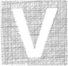 Freehand Typography Letter v N3