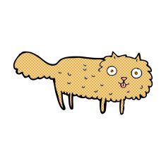 comic cartoon furry cat N2