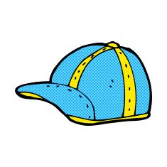 comic cartoon old school cap N3